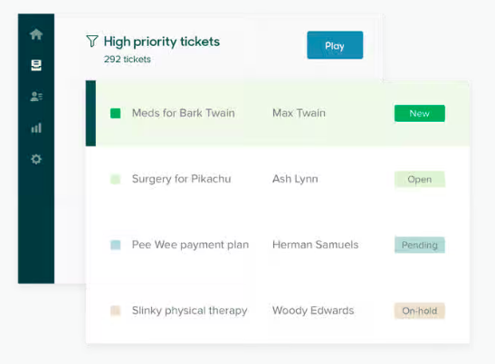 Zendesk ticketing system